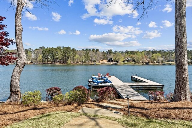 1611 Lighthouse Cir, Greensboro, GA 30642 - view of dock featuring a water view