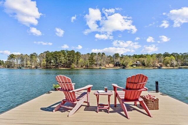 1611 Lighthouse Cir, Greensboro, GA 30642 - dock area featuring a water view