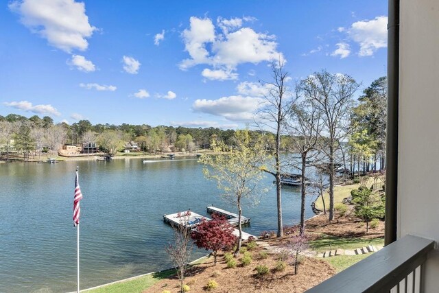 1611 Lighthouse Cir, Greensboro, GA 30642 - dock area with a water view