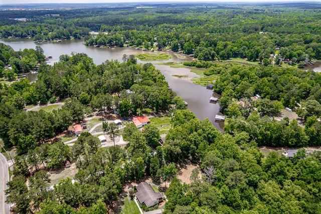 150 Possum Point Dr, Eatonton, GA 31024 - bird's eye view of a heavily wooded area and a large body of water