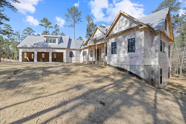 view of property in mid-construction