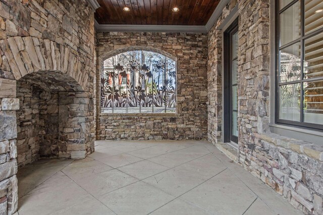 1030 Ridge Grove Ct, Greensboro, GA 30642 - view of patio with covered porch
