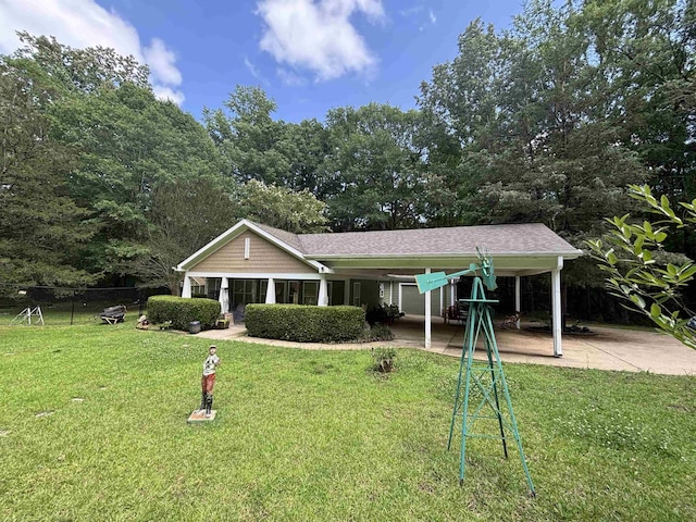 1491 Swords Trl, Buckhead, GA 30625 - view of front facade with an attached carport