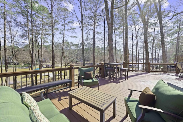 view of deck