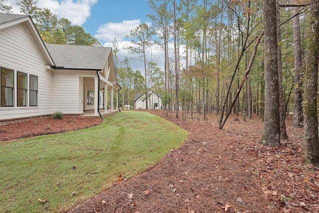 1280 Lake Dr, Greensboro, GA 30642 - view of yard with a porch