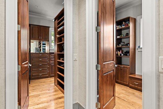 2030 Linger Longer Dr, Greensboro, GA 30642 - spacious closet with light wood finished floors
