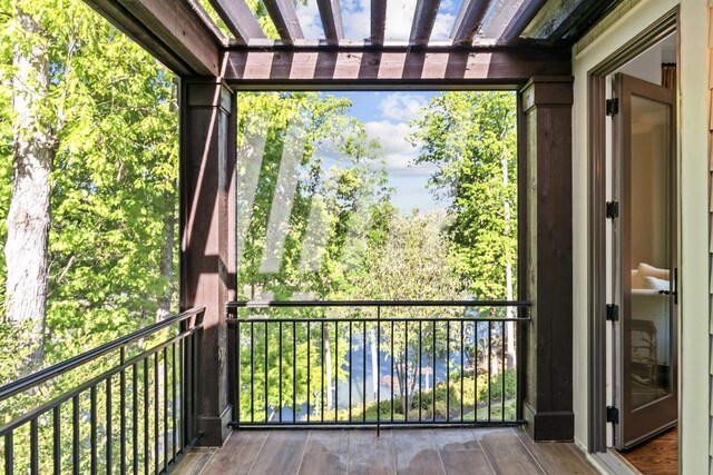 2030 Linger Longer Dr, Greensboro, GA 30642 - view of unfurnished sunroom