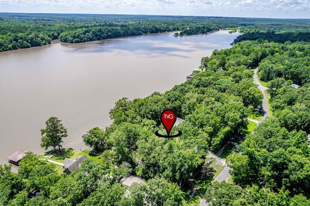 138B Little River Run, Eatonton, GA 31024 - drone / aerial view of a large body of water