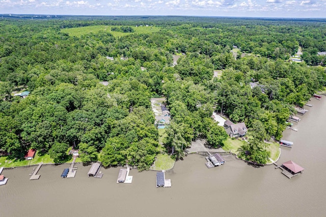 138B Little River Run, Eatonton, GA 31024 - drone / aerial view of a forest and a nearby body of water