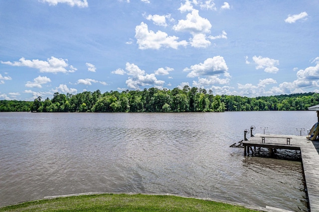 138B Little River Run, Eatonton, GA 31024 - dock featuring a water view and a view of trees