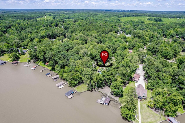 138B Little River Run, Eatonton, GA 31024 - bird's eye view of a forest and a nearby body of water