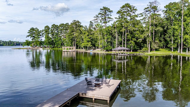 1005 Dennis St, Eatonton, GA 31024 - dock area with a water view