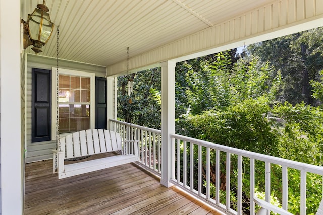 1027 Harper St, Madison, GA 30650 - view of deck