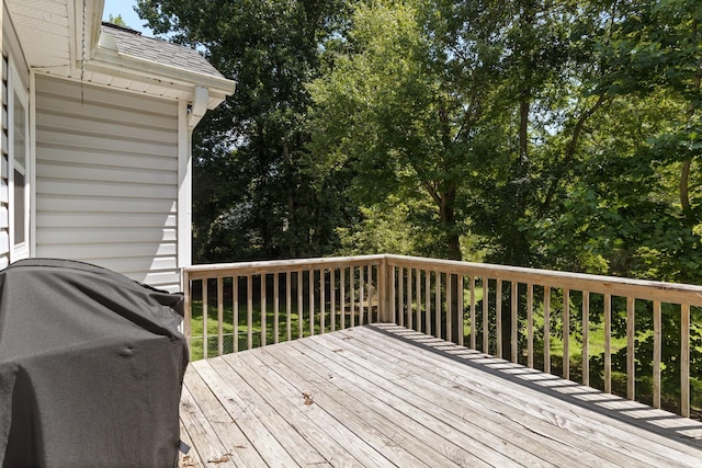 1027 Harper St, Madison, GA 30650 - deck with grilling area