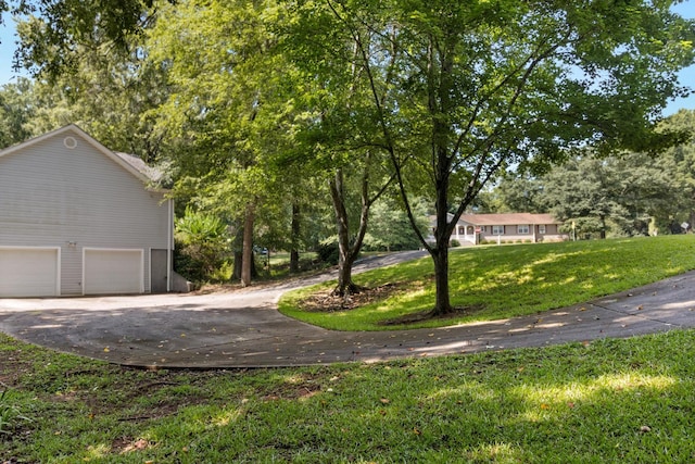 1027 Harper St, Madison, GA 30650 - view of property exterior with a lawn and driveway