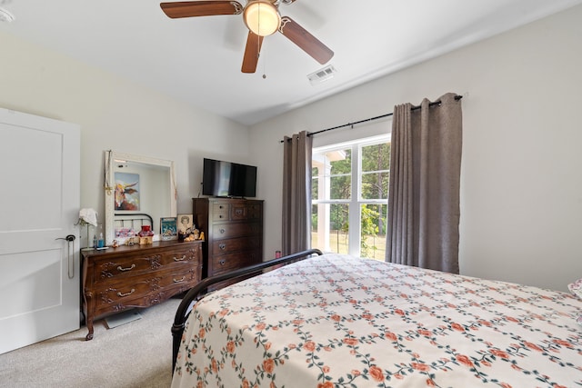 165 Hunters Chase Ct, Eatonton, GA 31024 - bedroom featuring carpet floors and a ceiling fan