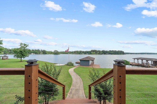 32 Lily Pt, Sparta, GA 31087 - water view with a dock