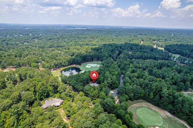 1191 Linger Longer Dr, Greensboro, GA 30642 - aerial view of property and surrounding area with a local golf course