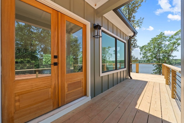 631 Susan Davis Rd, Sparta, GA 31087 - deck featuring french doors