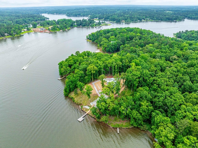 631 Susan Davis Rd, Sparta, GA 31087 - aerial view of property's location with a large body of water and a heavily wooded area