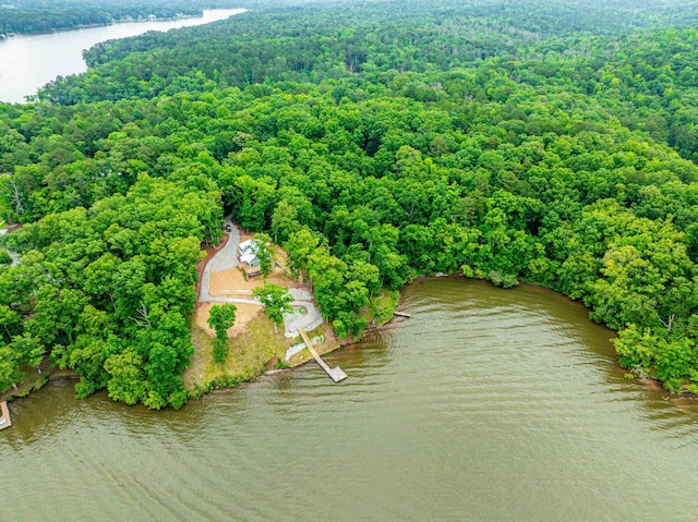 631 Susan Davis Rd, Sparta, GA 31087 - drone / aerial view of a nearby body of water and a forest