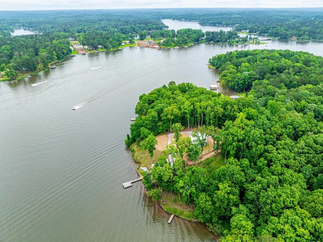 631 Susan Davis Rd, Sparta, GA 31087 - aerial view of a nearby body of water and a forest