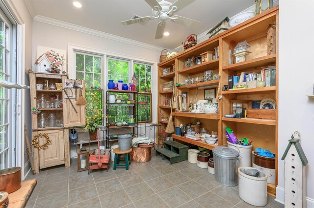 1320 Dejarnet Pl, Greensboro, GA 30642 - storage with a ceiling fan