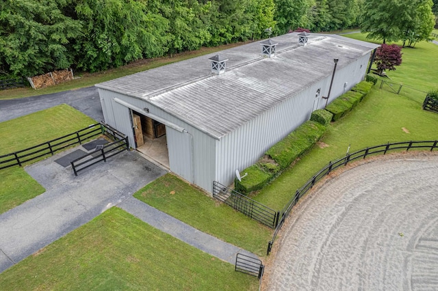 aerial view
