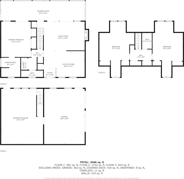 1601 Heidi Trl, Buckhead, GA 30625 - floor plan / room layout