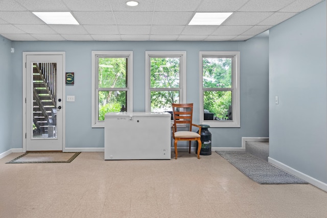 1601 Heidi Trl, Buckhead, GA 30625 - foyer featuring plenty of natural light, baseboards, and a paneled ceiling