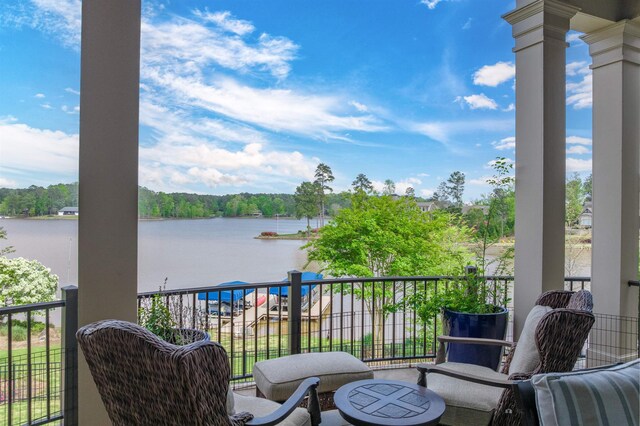 1071 Palmers Vw, Greensboro, GA 30642 - balcony featuring a water view
