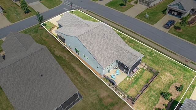 1000 Eight Knot Ct, Greensboro, GA 30642 - aerial view of property and surrounding area featuring property boundaries highlighted