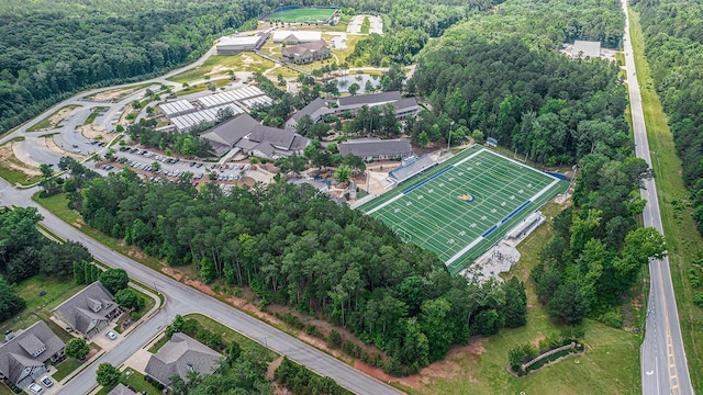 1000 Eight Knot Ct, Greensboro, GA 30642 - aerial overview of property's location featuring a heavily wooded area