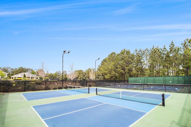 1000 Eight Knot Ct, Greensboro, GA 30642 - view of tennis court with community basketball court