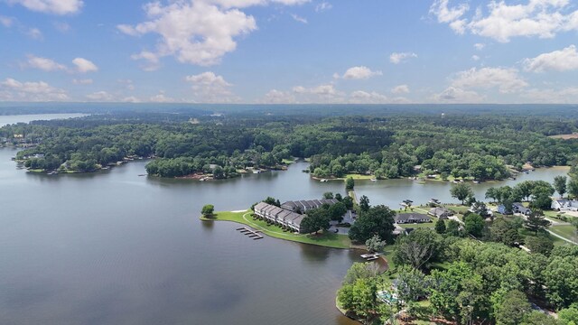 surrounding community featuring a yard and a water view