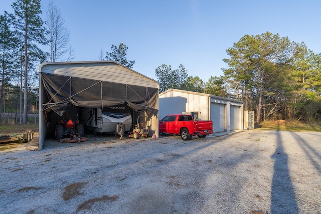 5761 Dixie Hwy, Rutledge, GA 30663 - view of outdoor structure featuring a carport
