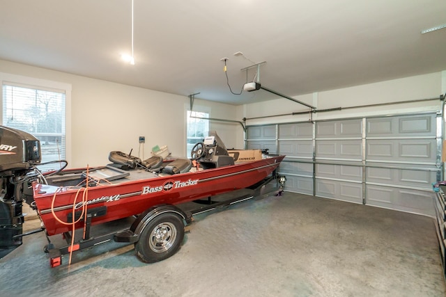 5761 Dixie Hwy, Rutledge, GA 30663 - garage with a garage door opener