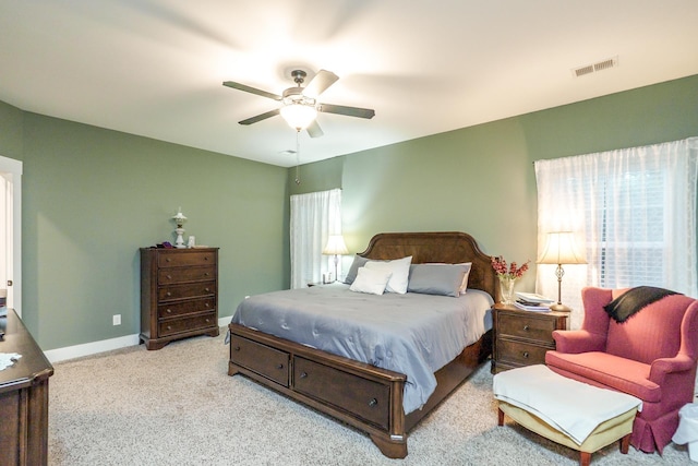 5761 Dixie Hwy, Rutledge, GA 30663 - carpeted bedroom with ceiling fan and baseboards