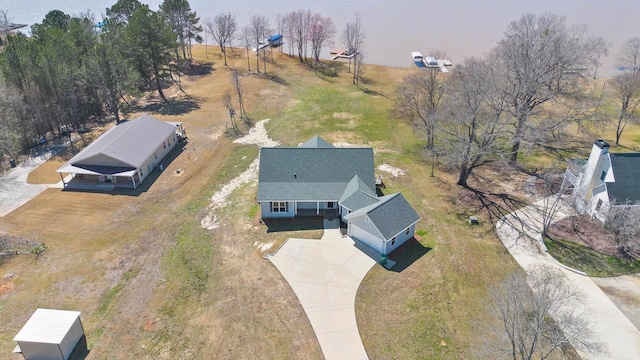 1051 Twin Rivers Rd, Greensboro, GA 30642 - aerial view of property and surrounding area