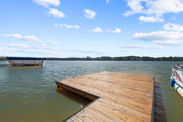 1051 Twin Rivers Rd, Greensboro, GA 30642 - dock area featuring a water view