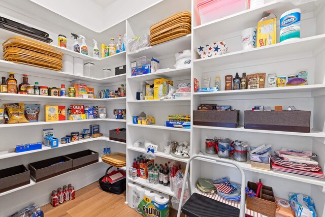view of pantry