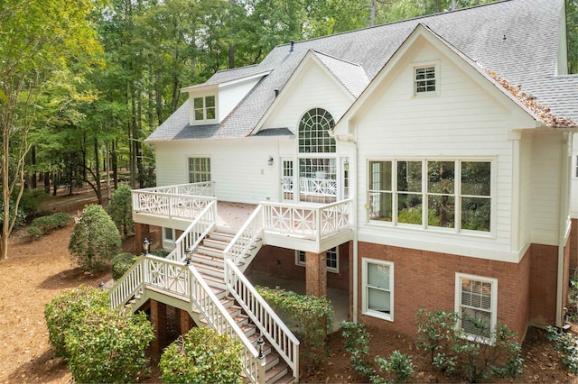 view of rear view of house