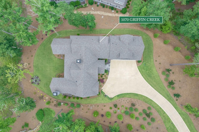 1070 Griffin Crk, Greensboro, GA 30642 - view from above of property