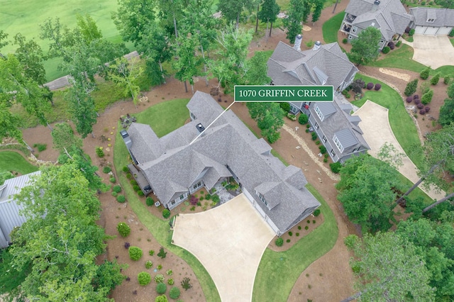 1070 Griffin Crk, Greensboro, GA 30642 - aerial view of property and surrounding area