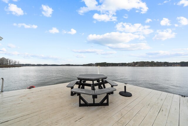 408 Sheffield Ln, Sparta, GA 31087 - dock area featuring a water view