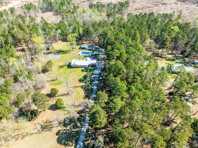 251 Pettigrew Rd, Milledgeville, GA 31061 - aerial view featuring a view of trees