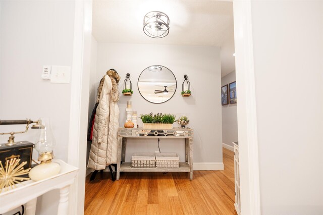 251 Pettigrew Rd, Milledgeville, GA 31061 - corridor featuring baseboards and wood finished floors