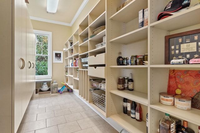 view of pantry