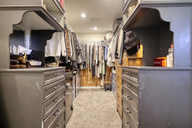 222 River Bend Dr, Eatonton, GA 31024 - walk in closet with light colored carpet