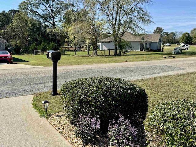 view of road